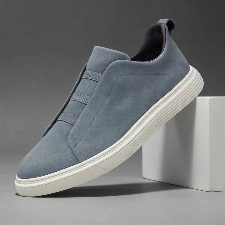 Alberto | Elegante Slip-On Sneaker Damen aus Italienischem Wildleder – Bequem & Stilvoll für Jeden Anlass 0
