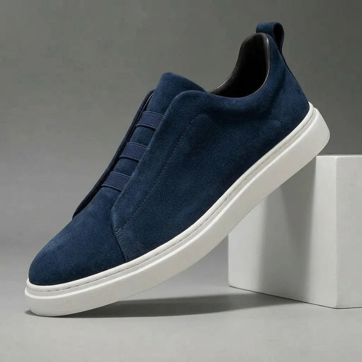 Alberto | Elegante Slip-On Sneaker Damen aus Italienischem Wildleder – Bequem & Stilvoll für Jeden Anlass 2