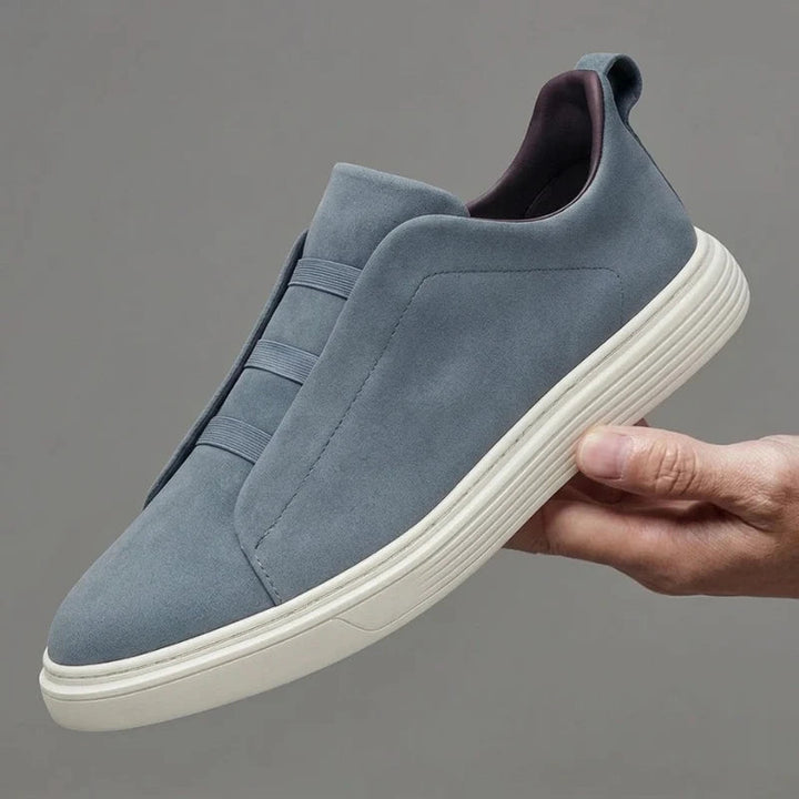 Alberto | Elegante Slip-On Sneaker Damen aus Italienischem Wildleder – Bequem & Stilvoll für Jeden Anlass 3