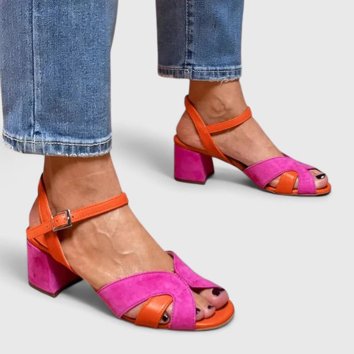 Alda | Bequeme Orthopädische Sandalen Damen – Stilvolle Sommerschuhe mit Blockabsatz 1
