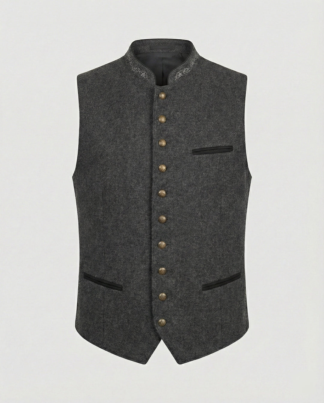 Alden | Elegante, Slim-Fit Herren-Trachtenweste für formelle Anlässe 2