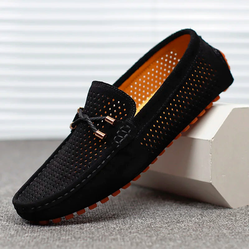 Aldrin | Herren Loafer Schwarz Penny Loafer Elegante Slip-on Schuhe 11