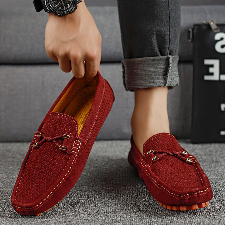 Aldrin | Herren Loafer Schwarz Penny Loafer Elegante Slip-on Schuhe 2