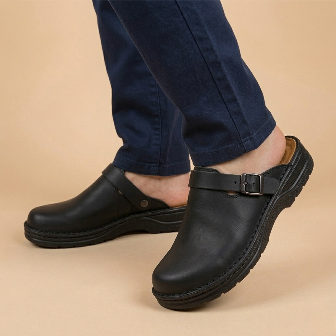 Alex | Stützende und bequeme orthopädische Hausschuhe 1