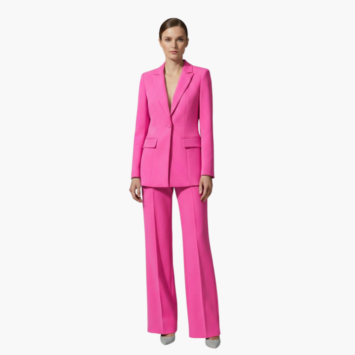 Allegra | Elegantes, Maßgeschneidertes Damenanzug Blau – Blazer & Hose Set für Stilvolle Anlässe 5