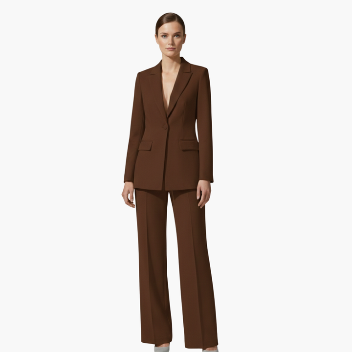 Allegra | Elegantes, Maßgeschneidertes Damenanzug Blau – Blazer & Hose Set für Stilvolle Anlässe 8