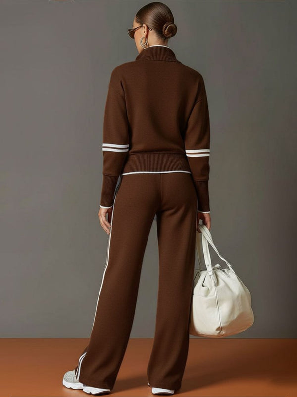 Allegra | Lounge Set Eleganter Stil Komfortabel Weite Hose Oversize 6