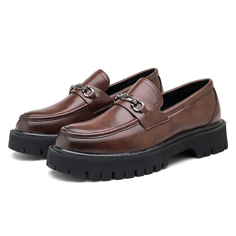Alvaro | Elegante Herren Loafer aus Leder – Stilvoll, Robuste &amp; Komfortable Slip-On Schuhe 0