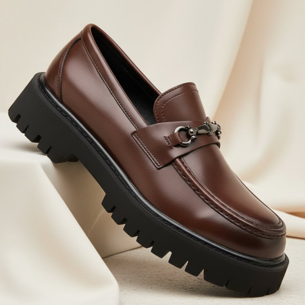 Alvaro | Elegante Herren Loafer aus Leder – Stilvoll, Robuste &amp; Komfortable Slip-On Schuhe 2