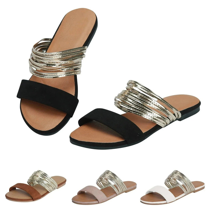 Alviana | Elegante und moderne Damen Slip-On Sandalen 6