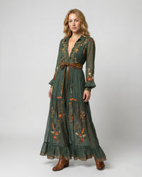 Lisa | Elegant and Flowing Boho Maxi Dress