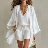 Sofia | Airy Three-Piece Linen Set for Carefree Summer Days