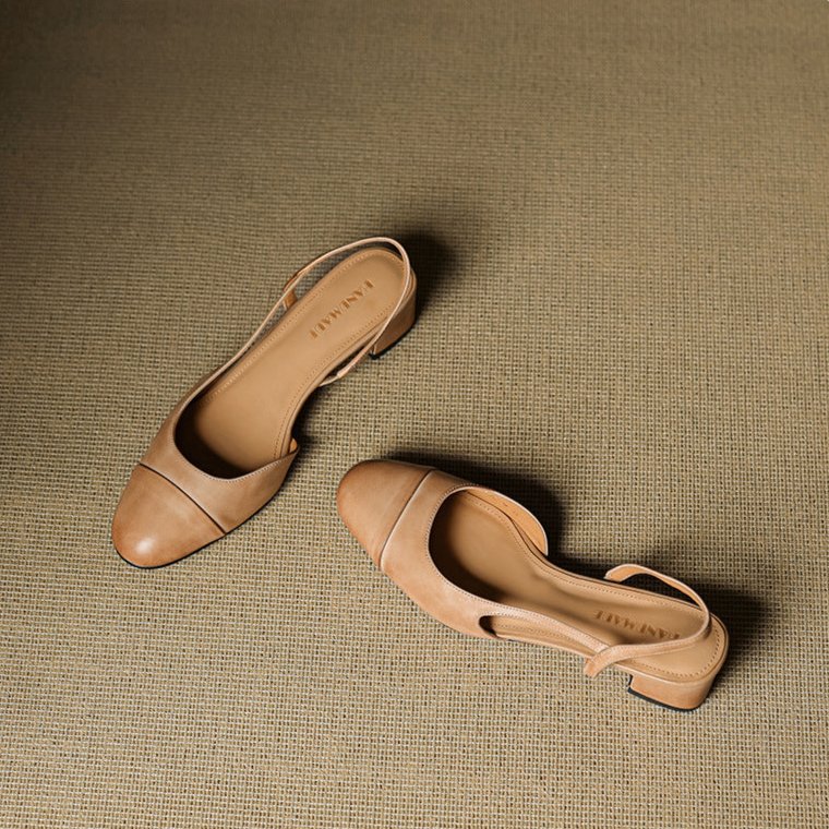 Amelie | Elegante Damen Pumps aus Echtleder mit Blockabsatz und Komfort-Fußbett 4