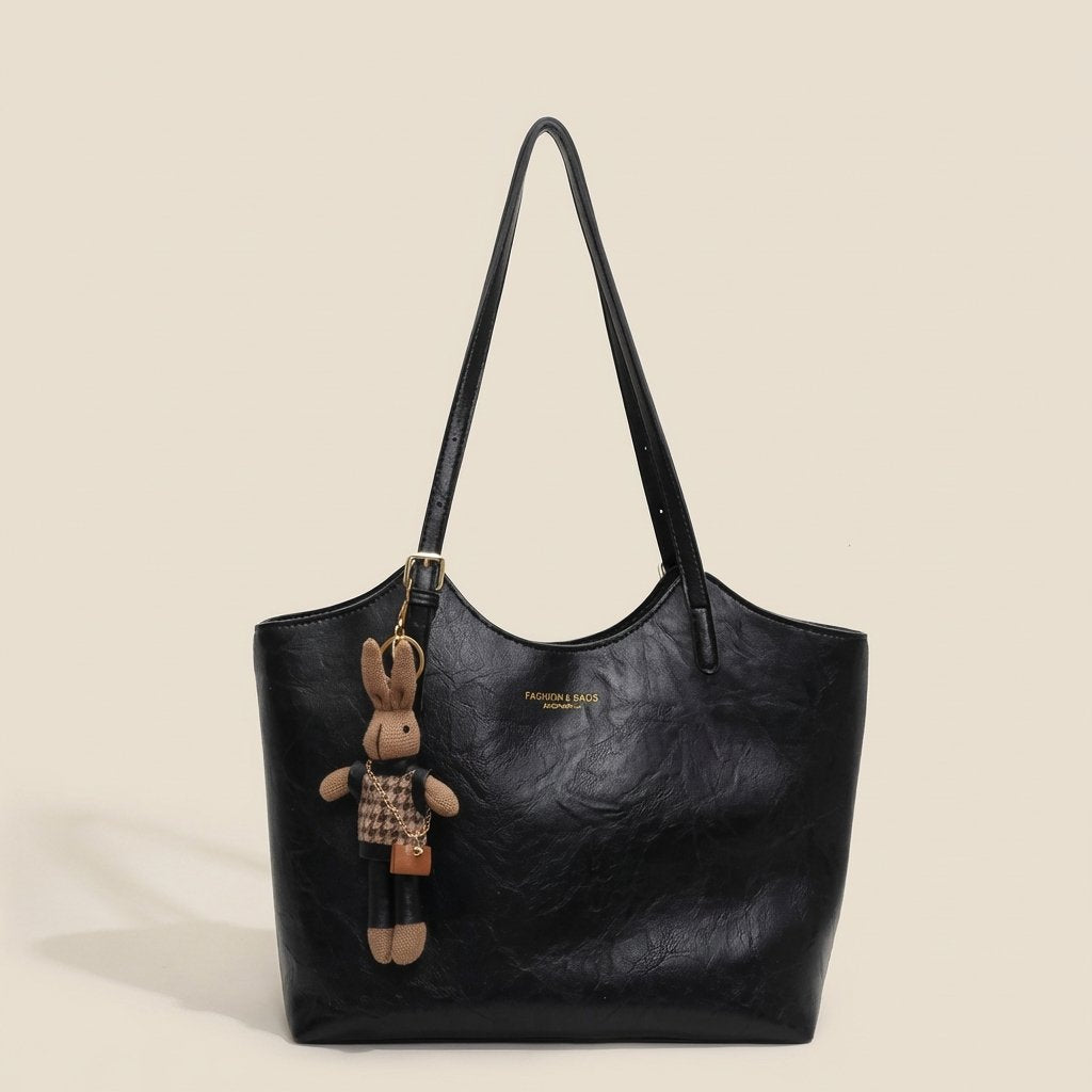Amelie | Elegante veganem Leder Tragetasche 8