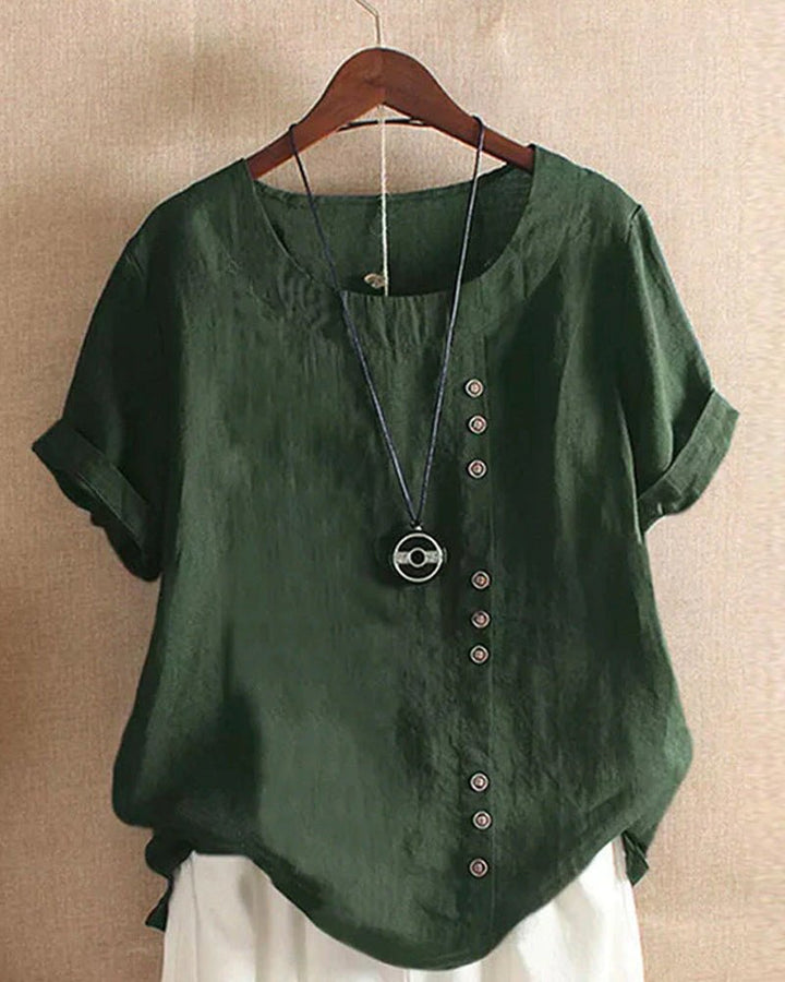 Amelie | Zeitloses und Elegantes Damen Leinenoberteil 4