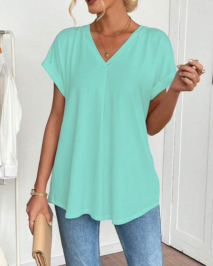 Amina | Atmungsaktives, Elegantes Damen T-Shirt – Komfortables & Schlankmachendes Design 2