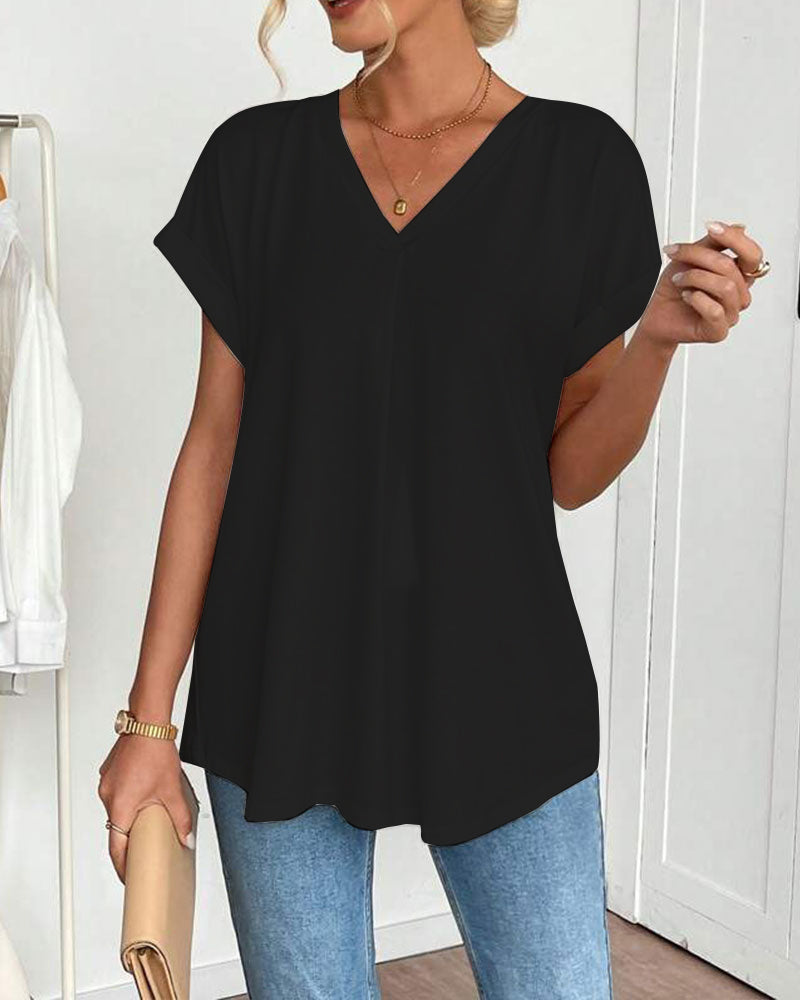Amina | Atmungsaktives, Elegantes Damen T-Shirt – Komfortables & Schlankmachendes Design 3