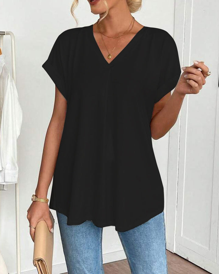Amina | Atmungsaktives, Elegantes Damen T-Shirt – Komfortables & Schlankmachendes Design 3