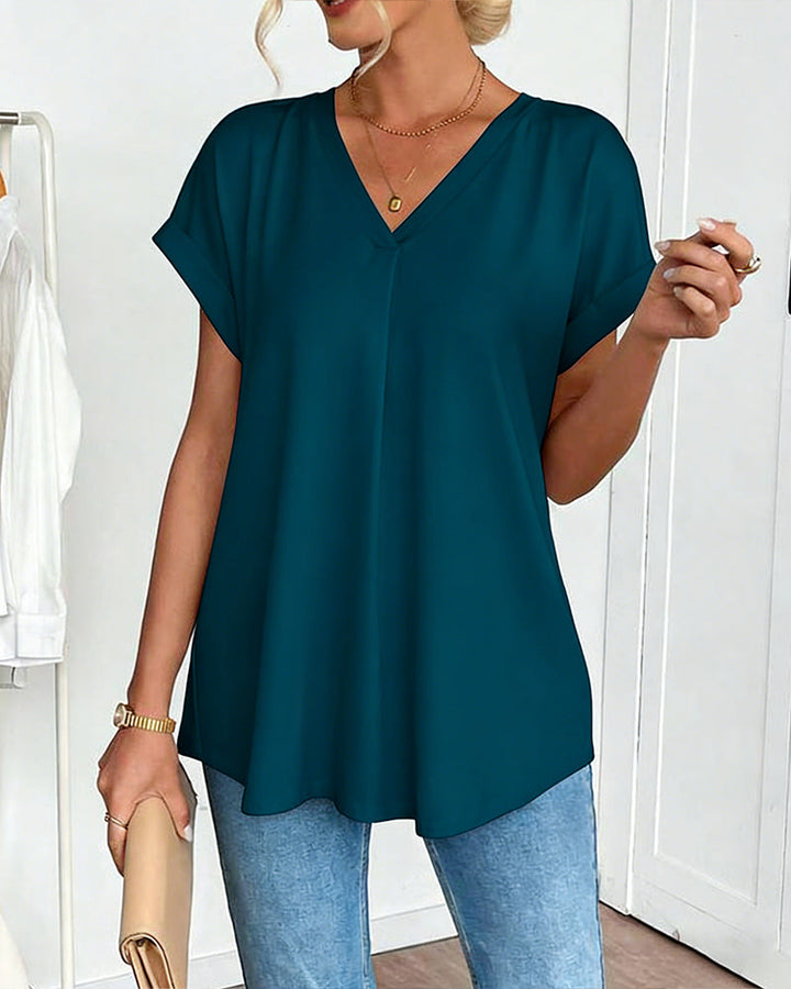 Amina | Atmungsaktives, Elegantes Damen T-Shirt – Komfortables & Schlankmachendes Design 6
