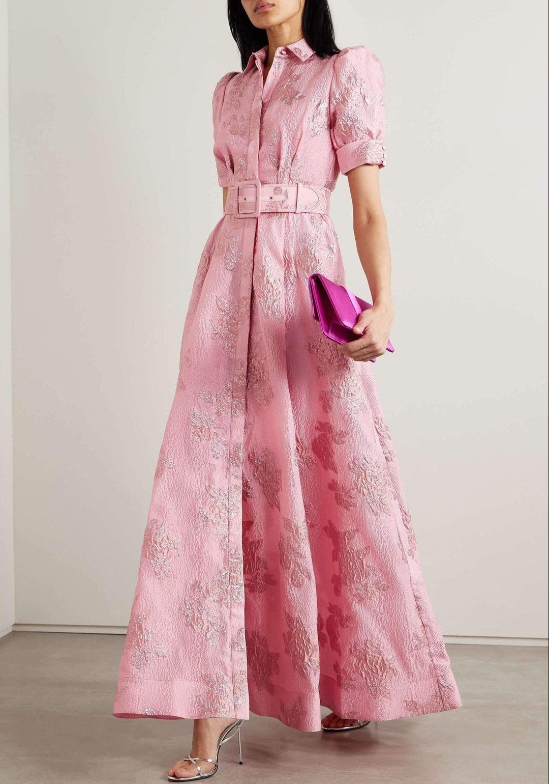 Anabella | Elegantes Kleid mit Kurzen Puffärmeln 0