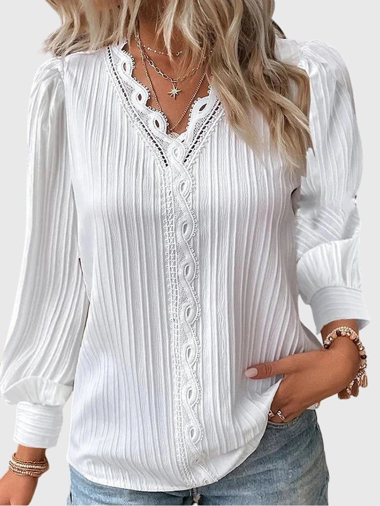 Andrea | Elegante Pulloverbluse 0