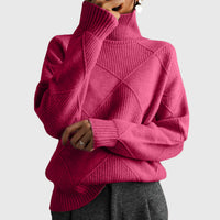 Hannah | Moderner Und Eleganter Rollkragenpullover Für Damen
