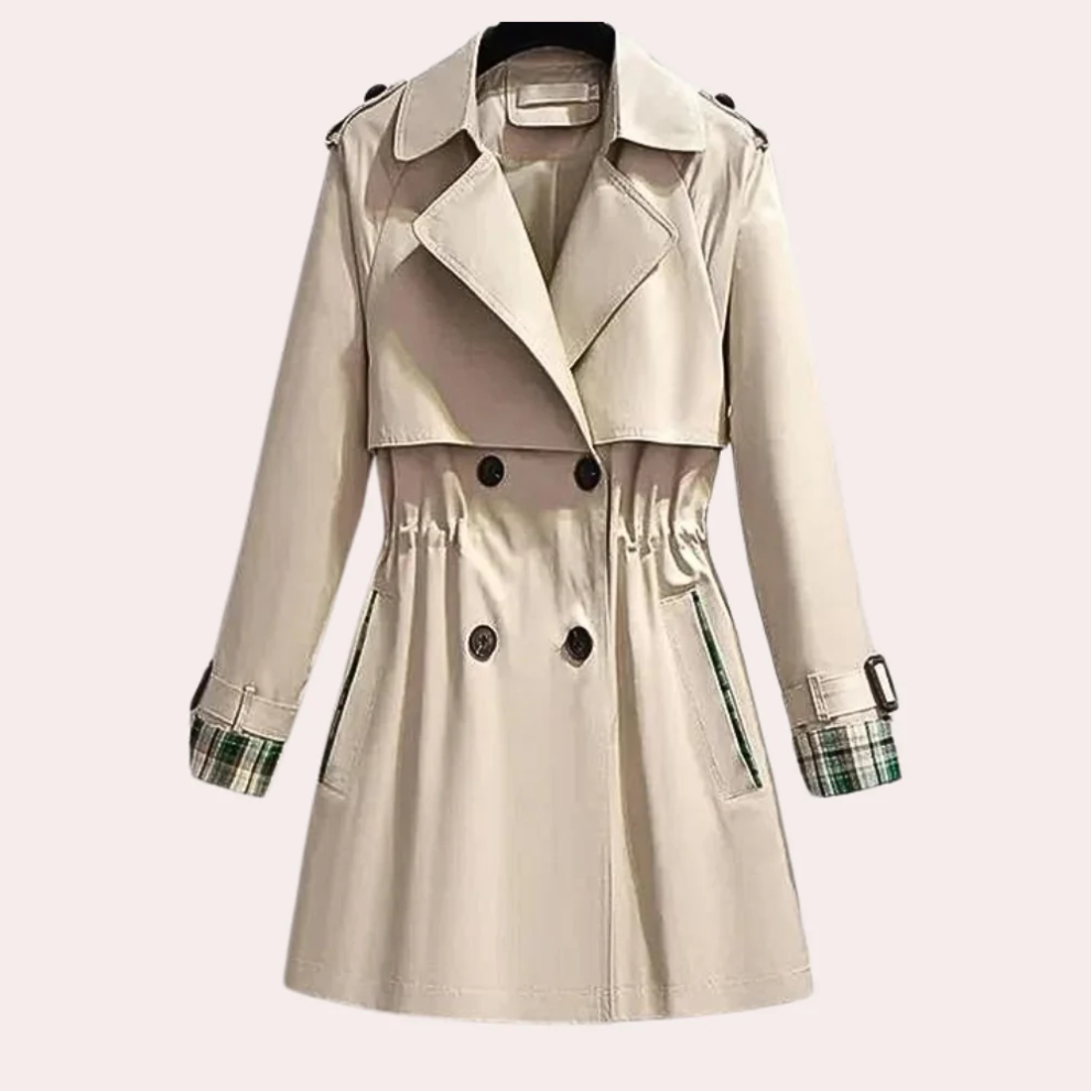 Anne | Eleganter Trenchcoat in mittlerer Länge 4