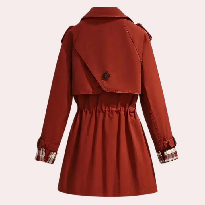 Anne | Eleganter Trenchcoat in mittlerer Länge 5