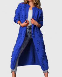 Victoria | Lässige Strickjacke Mit Taschen Für Damen