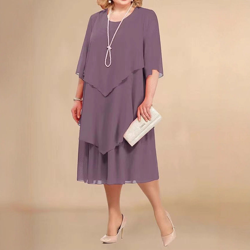 Aria | Elegantes, Fließendes &amp; Leichtes Chiffonkleid 1