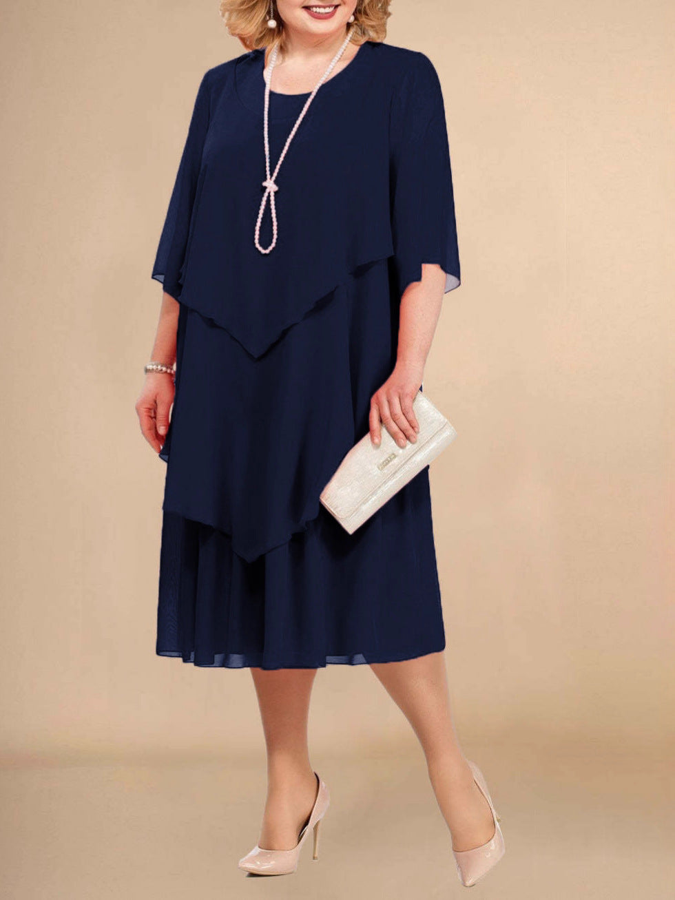 Aria | Elegantes, Fließendes &amp; Leichtes Chiffonkleid 2