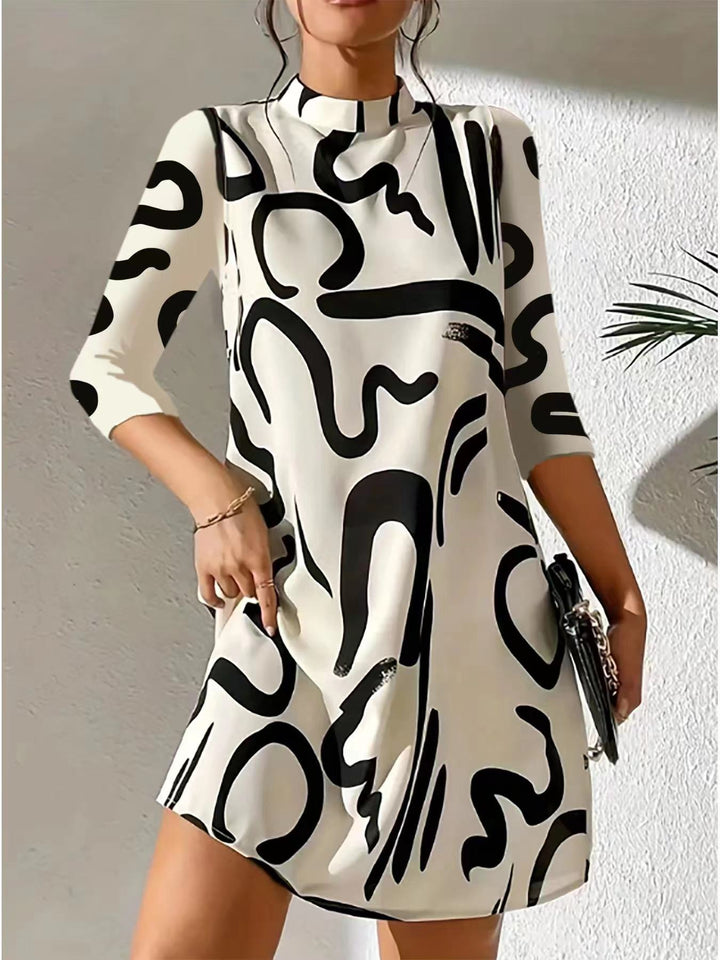 Aria | Komfortables und zeitloses Kleid mit Print 4