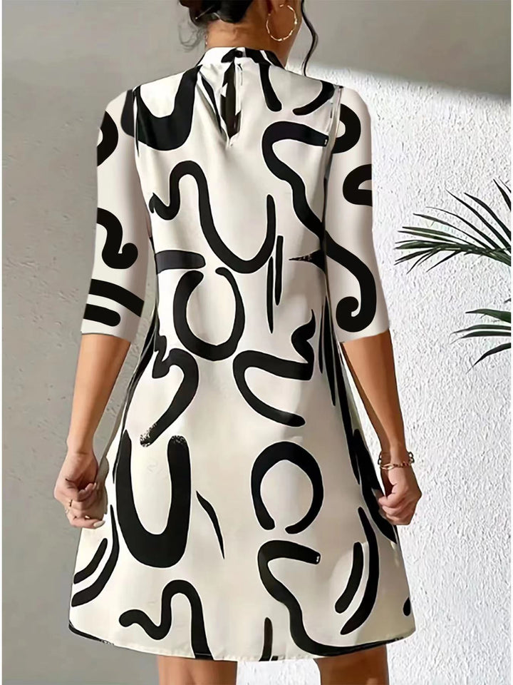 Aria | Komfortables und zeitloses Kleid mit Print 5