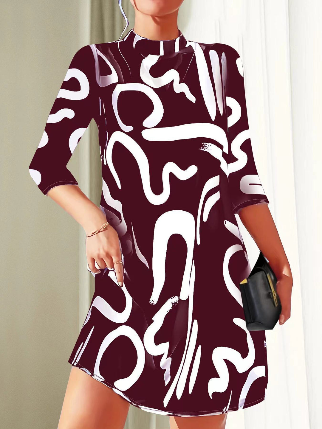 Aria | Komfortables und zeitloses Kleid mit Print 7
