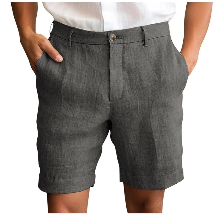 Arven | Atmungsaktive Leinen-Sommershorts für Herren 8