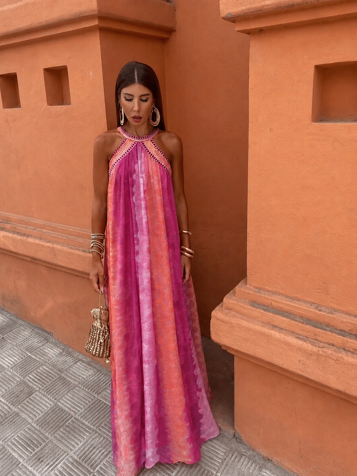 Astra | Ombre Kleid Elegant Sommer Stil Figurbetont 1
