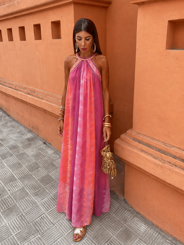 Astra | Ombre Kleid Elegant Sommer Stil Figurbetont 4