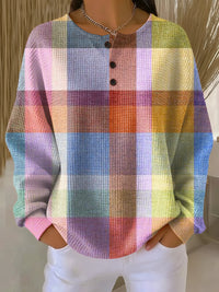 Hannah | Gemütlicher Und Eleganter Waffelstrickpullover Für Damen