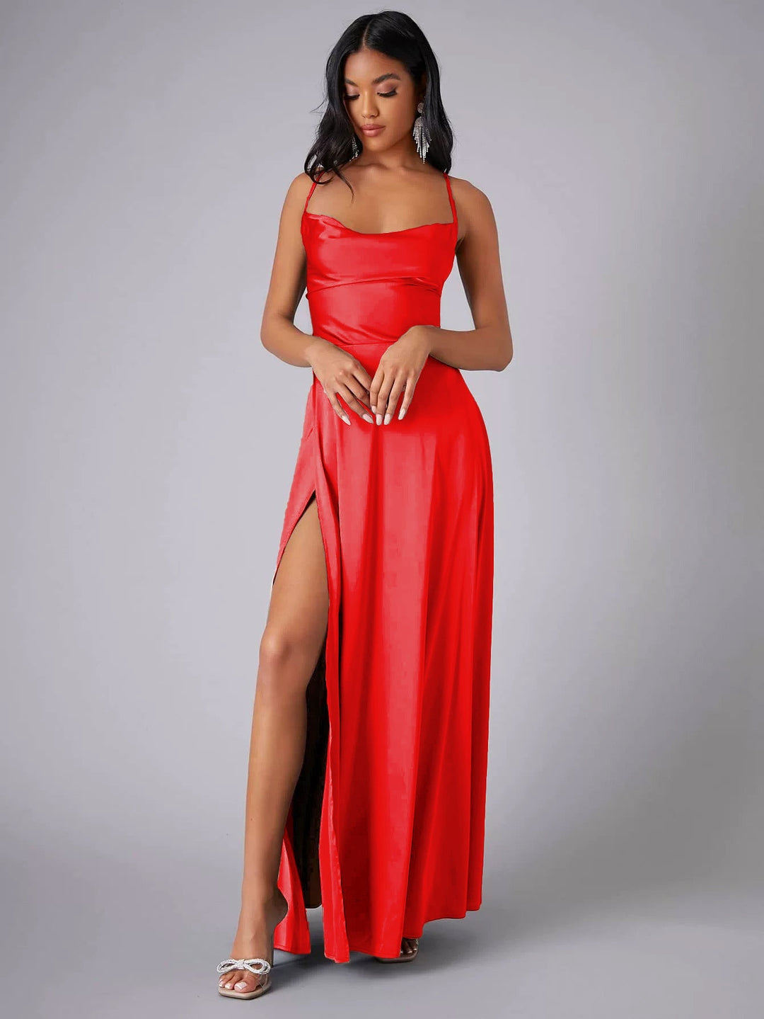Aurelia | Elegantes, Fließendes &amp; Raffiniertes Maxikleid für Damen 3