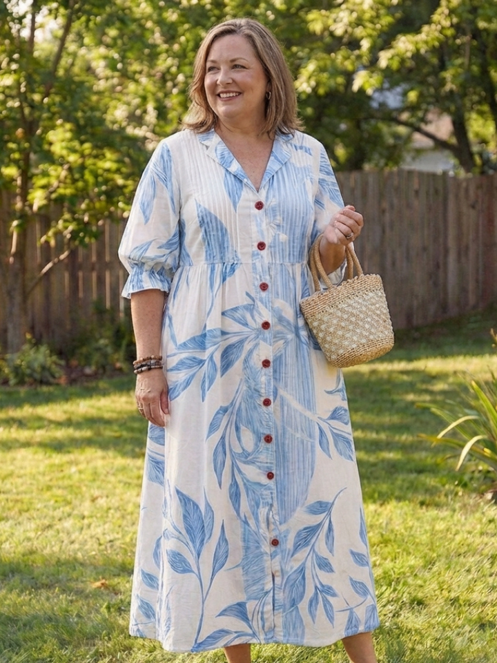 Ava | Elegantes, Blumenmuster Maxikleid – Perfekt für den Sommer und Lange Kleider Damen 5