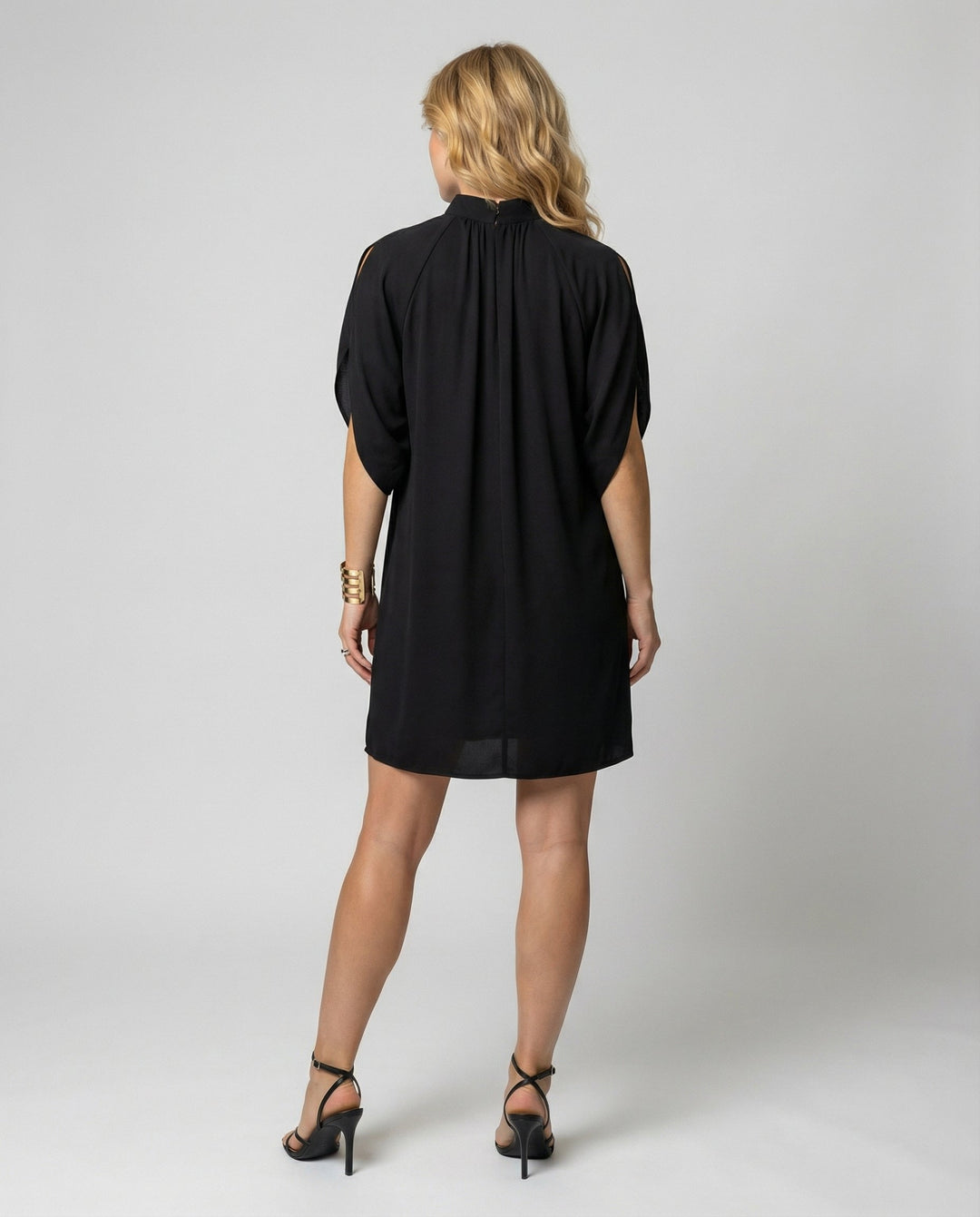 Ava | Elegantes &amp; Locker Sitzendes Kleid mit Fledermausärmeln 3