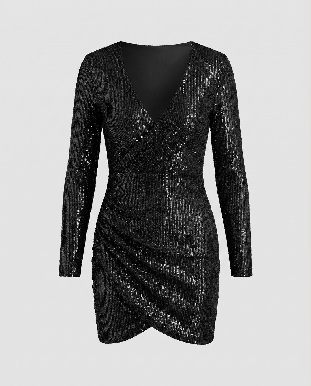 Aveline | Wickelkleid Festlich Elegant Figurbetont Damen Modern 12
