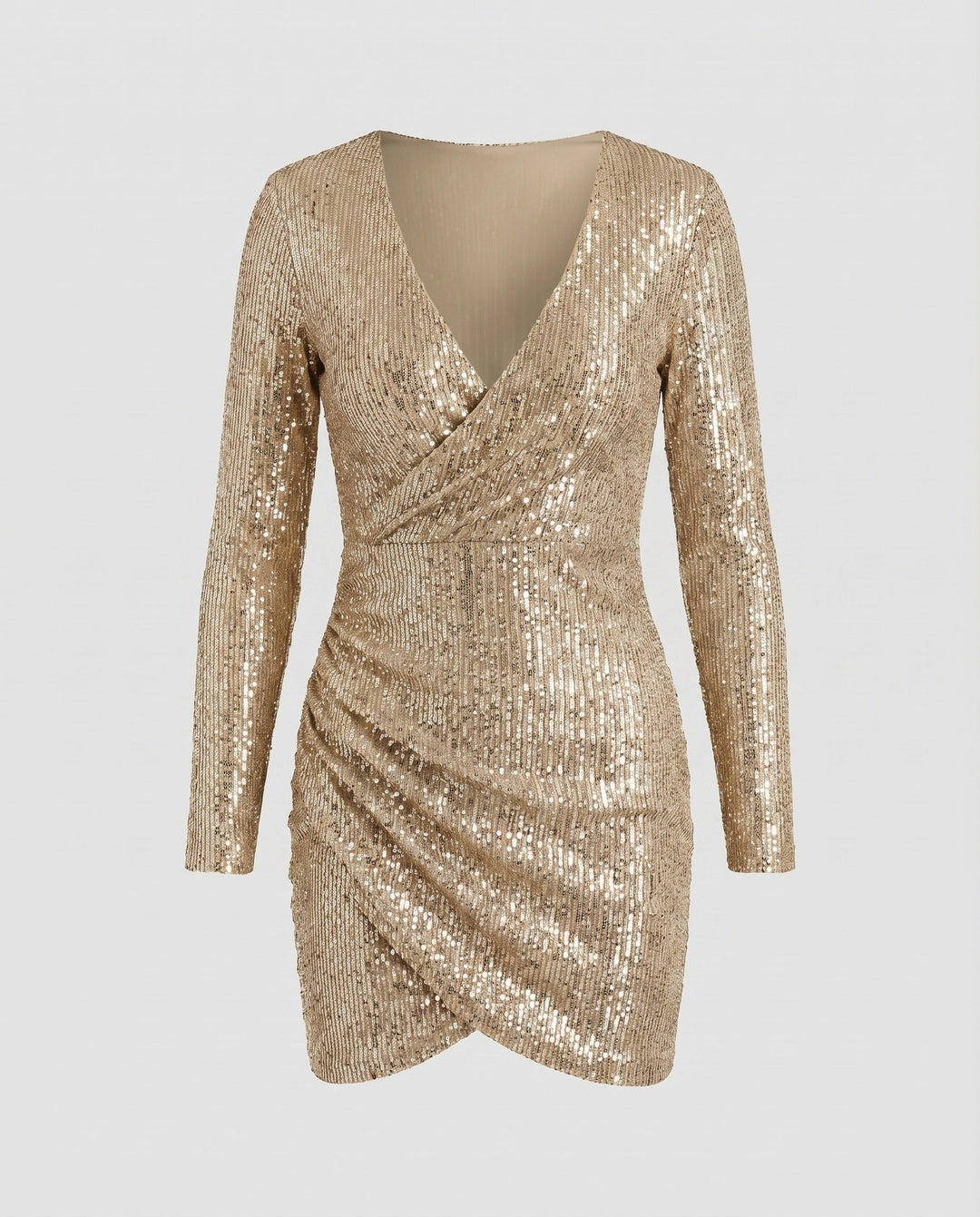 Aveline | Wickelkleid Festlich Elegant Figurbetont Damen Modern 5