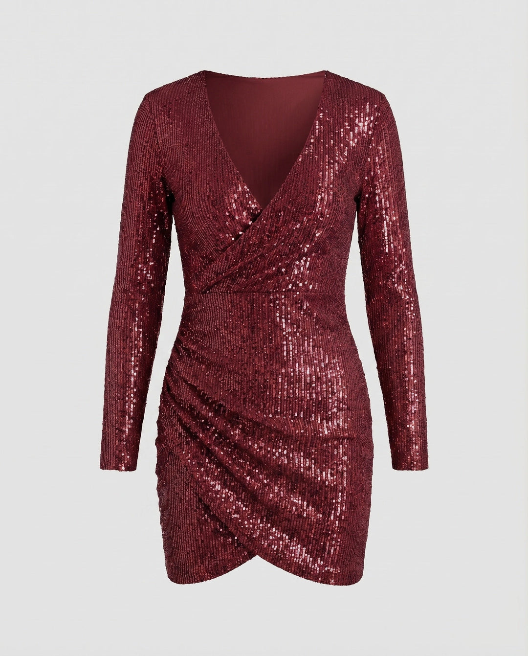 Aveline | Wickelkleid Festlich Elegant Figurbetont Damen Modern 7