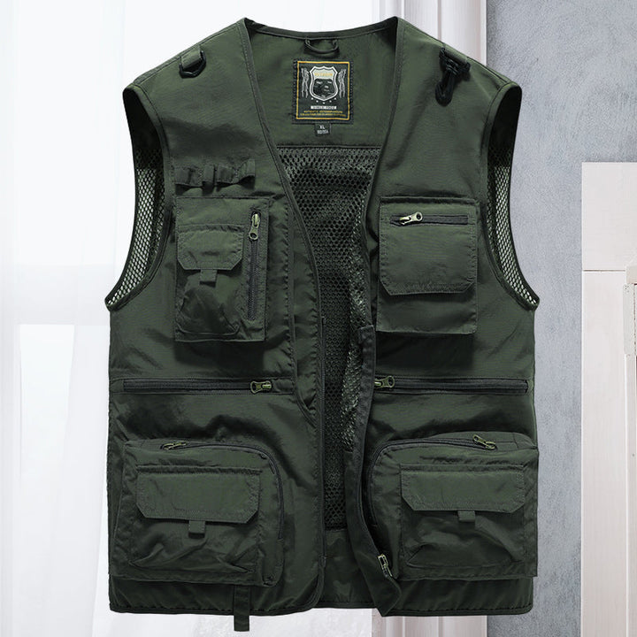 Aventurine | Praktische Atmungsaktive Sommerweste mit Taschen 11