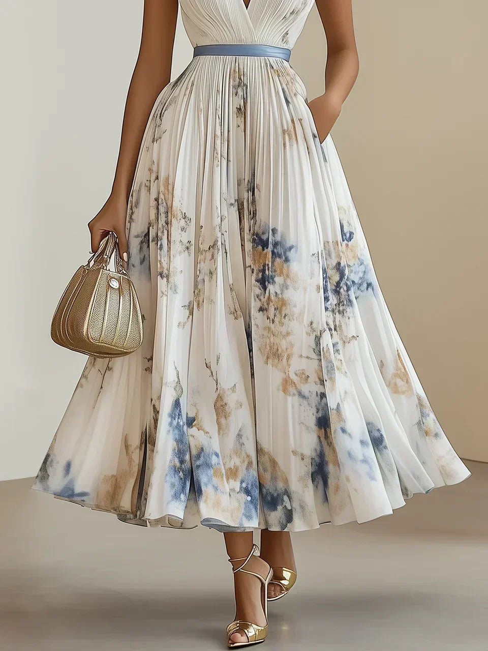 Bella Chic | Elegantes Wickeldesign Damenkleid 2