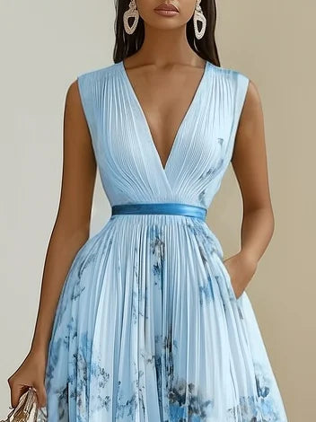 Bella Chic | Elegantes Wickeldesign Damenkleid 7