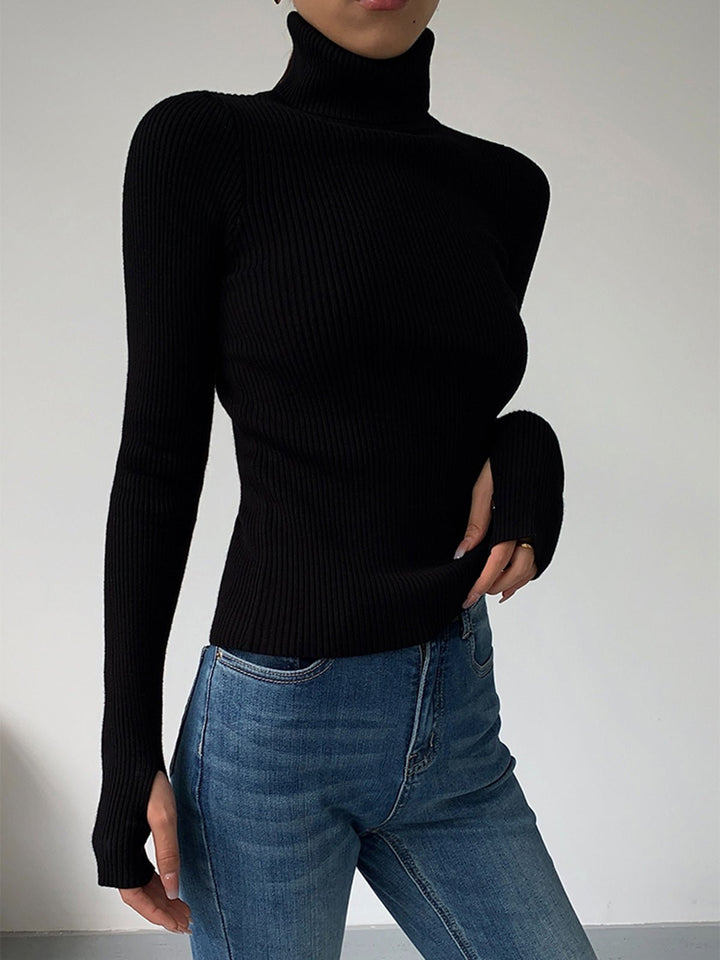 Bella | Lässiger und eleganter leichter Rollkragenpullover 6