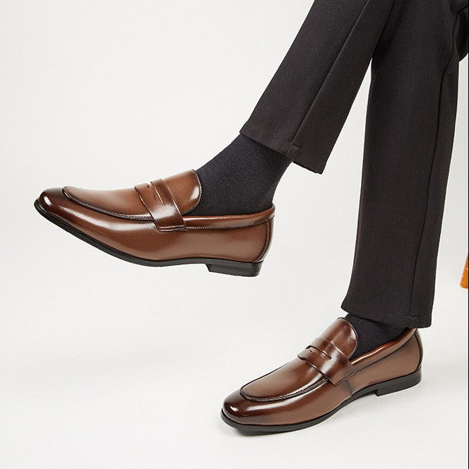 Benson | Elegante Hochglanz Oxford-Loafer für Herren 2