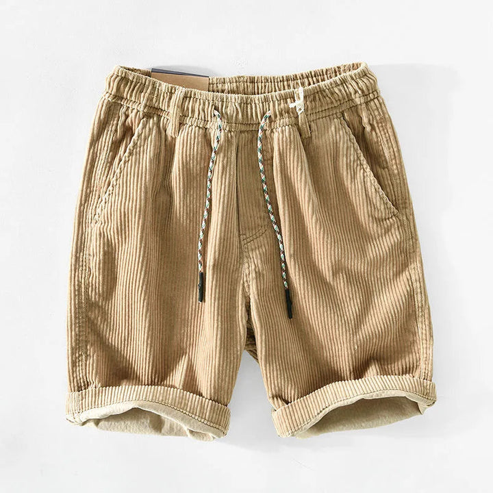 Bergmann | Bequeme, Atmungsaktive Herren Shorts aus Cord für Lässigen Sommerstil 1